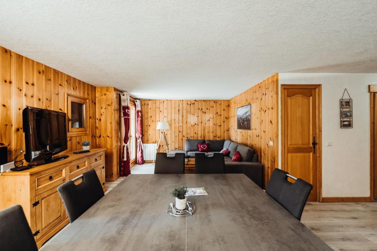 Appartement de charme avec balcons à 5min de la télécabine du Bettex Saint-Gervais-les-Bains Extérieur photo
